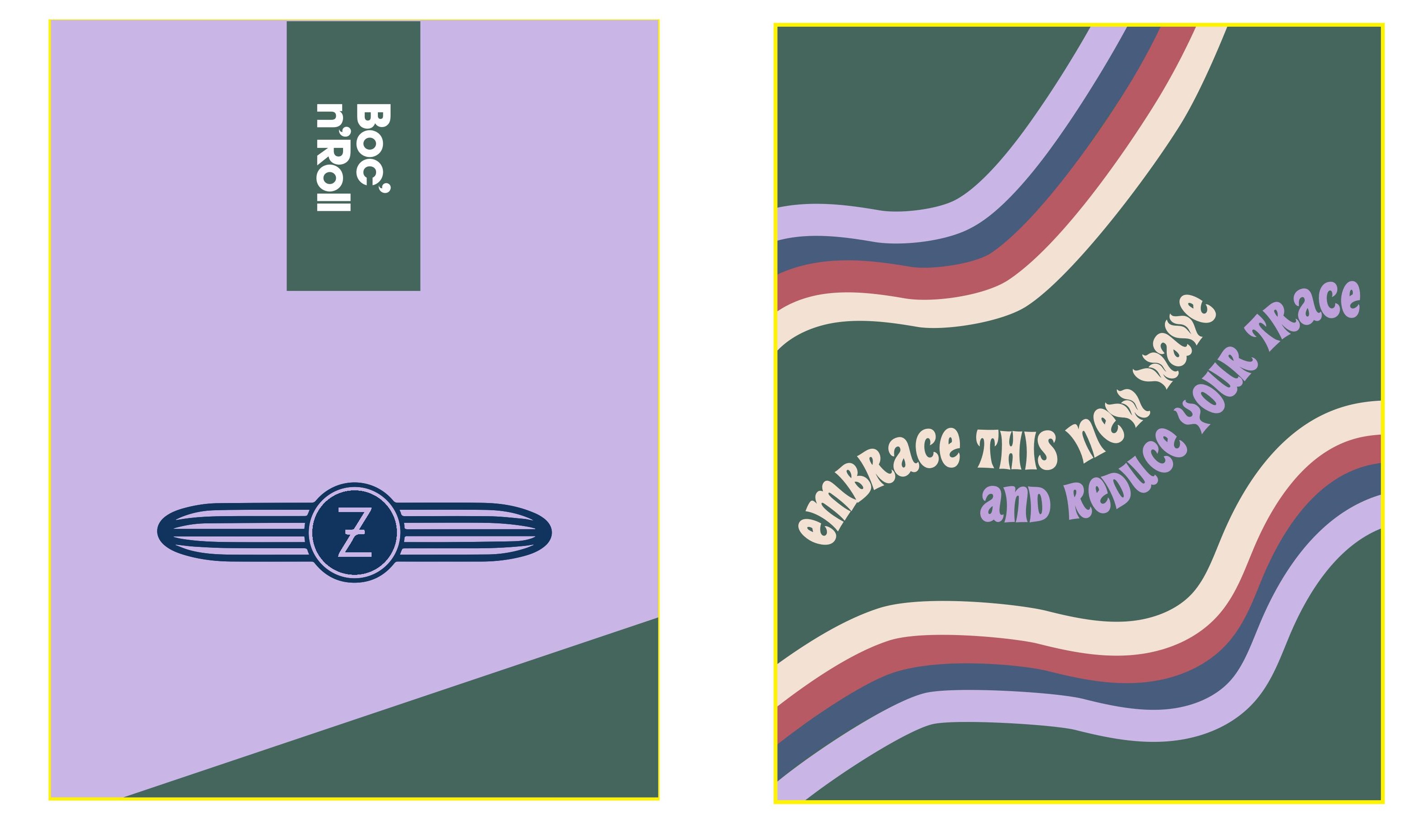 Boc’n’Roll- wiederverwendbare Sandwichverpackung