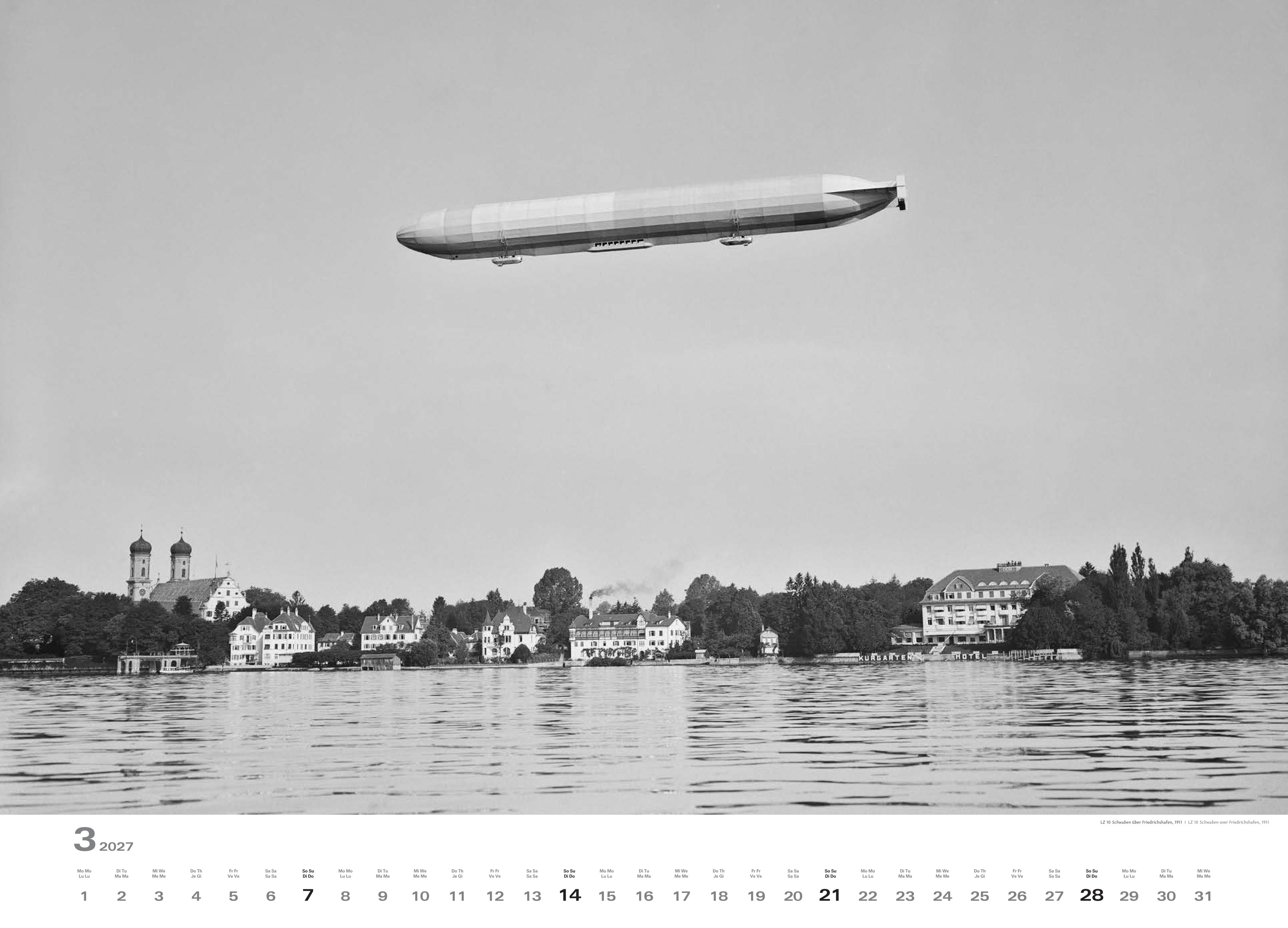 Zeppelin-Kalender 2027