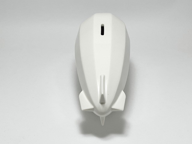 Zeppelin-Sparbehälter Porzellan