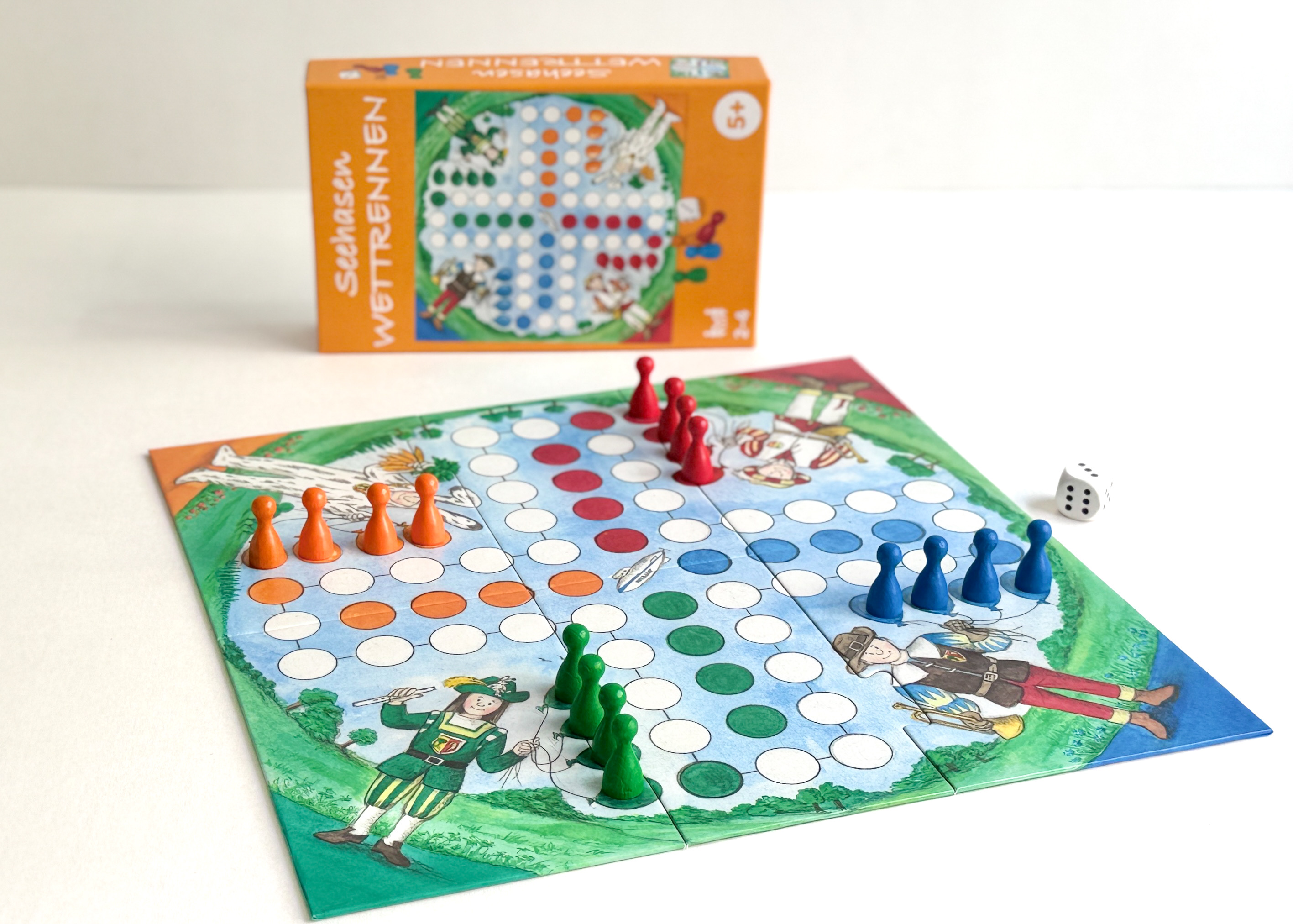 Spiel "Seehasen-Wettrennen"