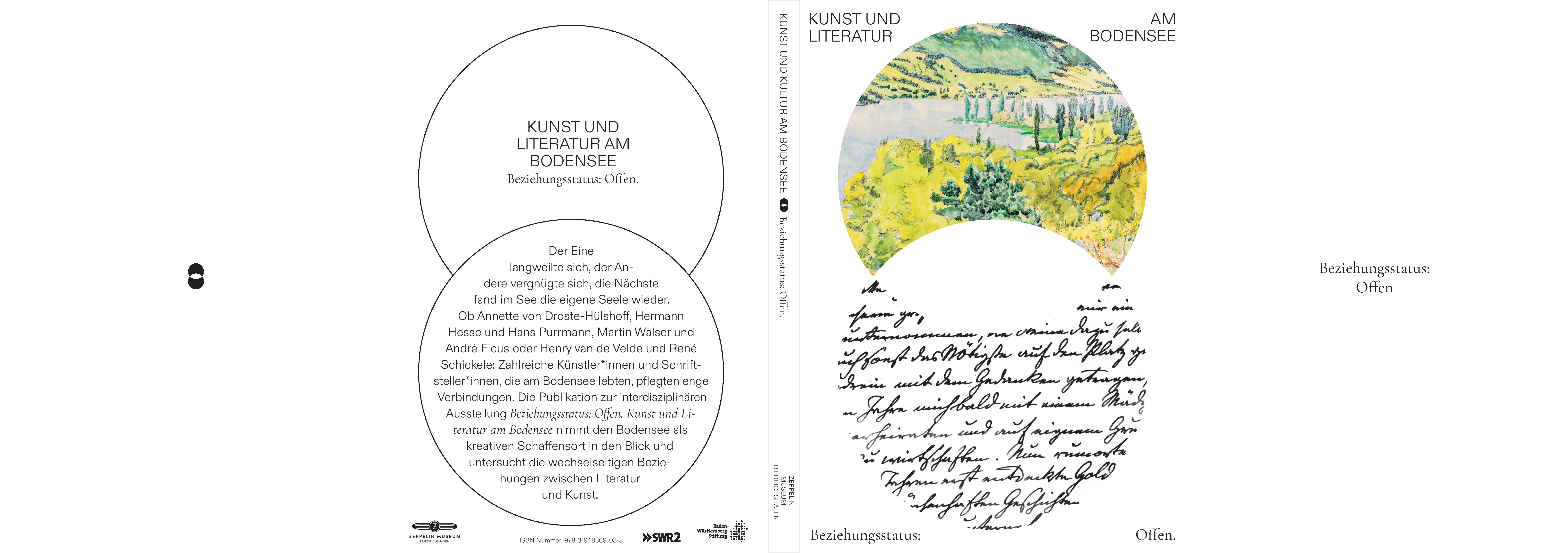 Katalog "Beziehungsstatus: Offen. Kunst und Literatur am Bodensee"