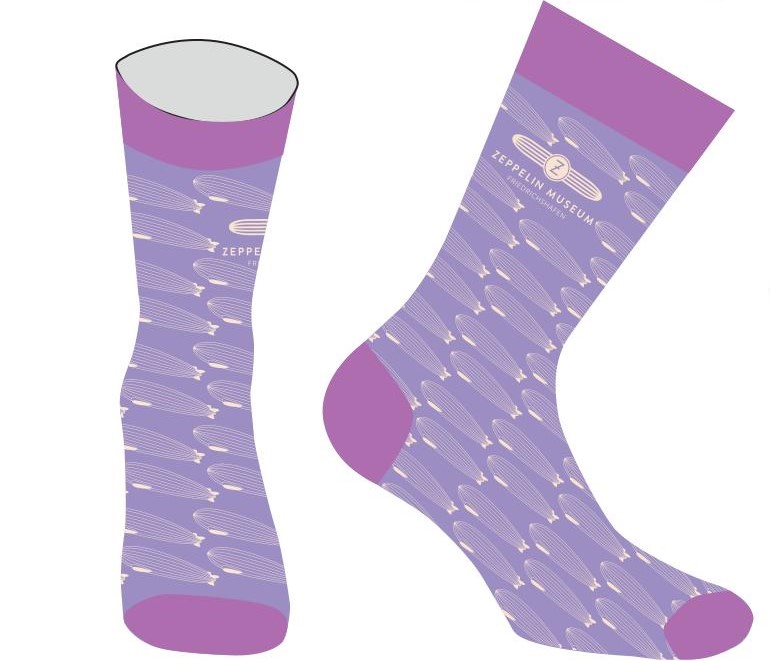 Socken Lila