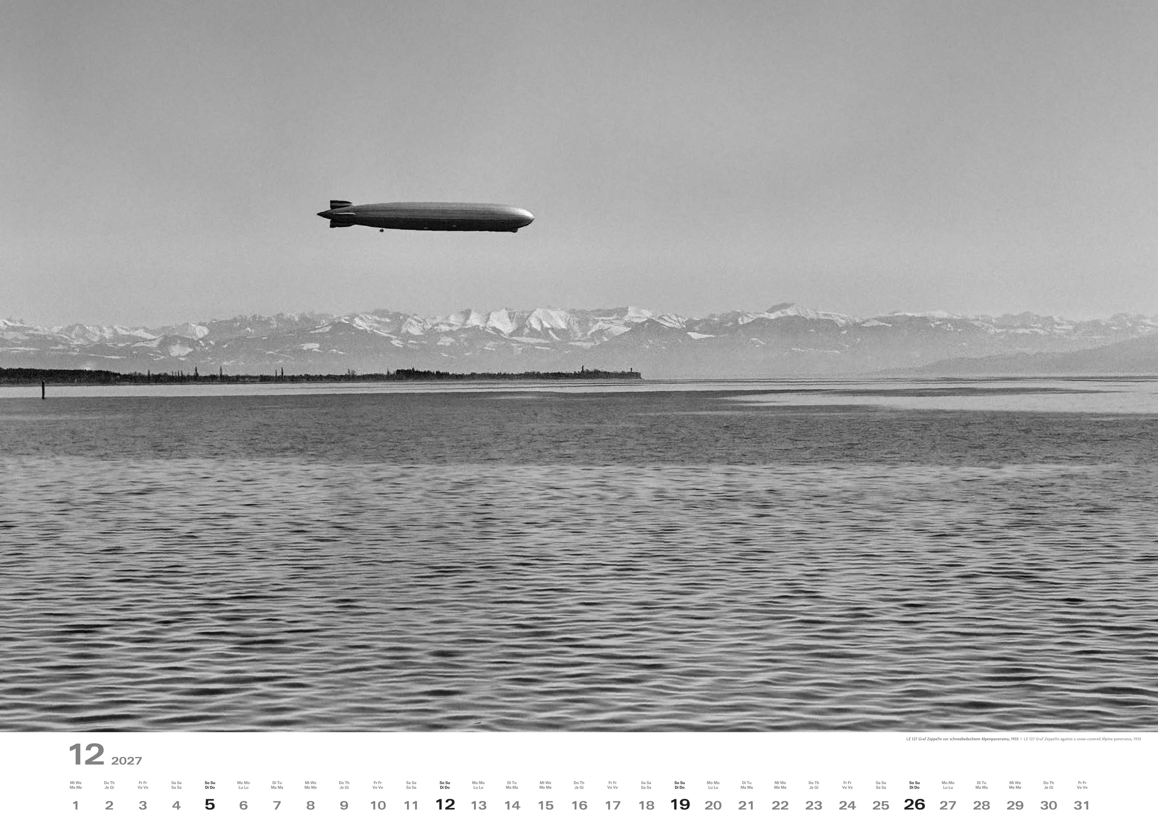 Zeppelin-Kalender 2027