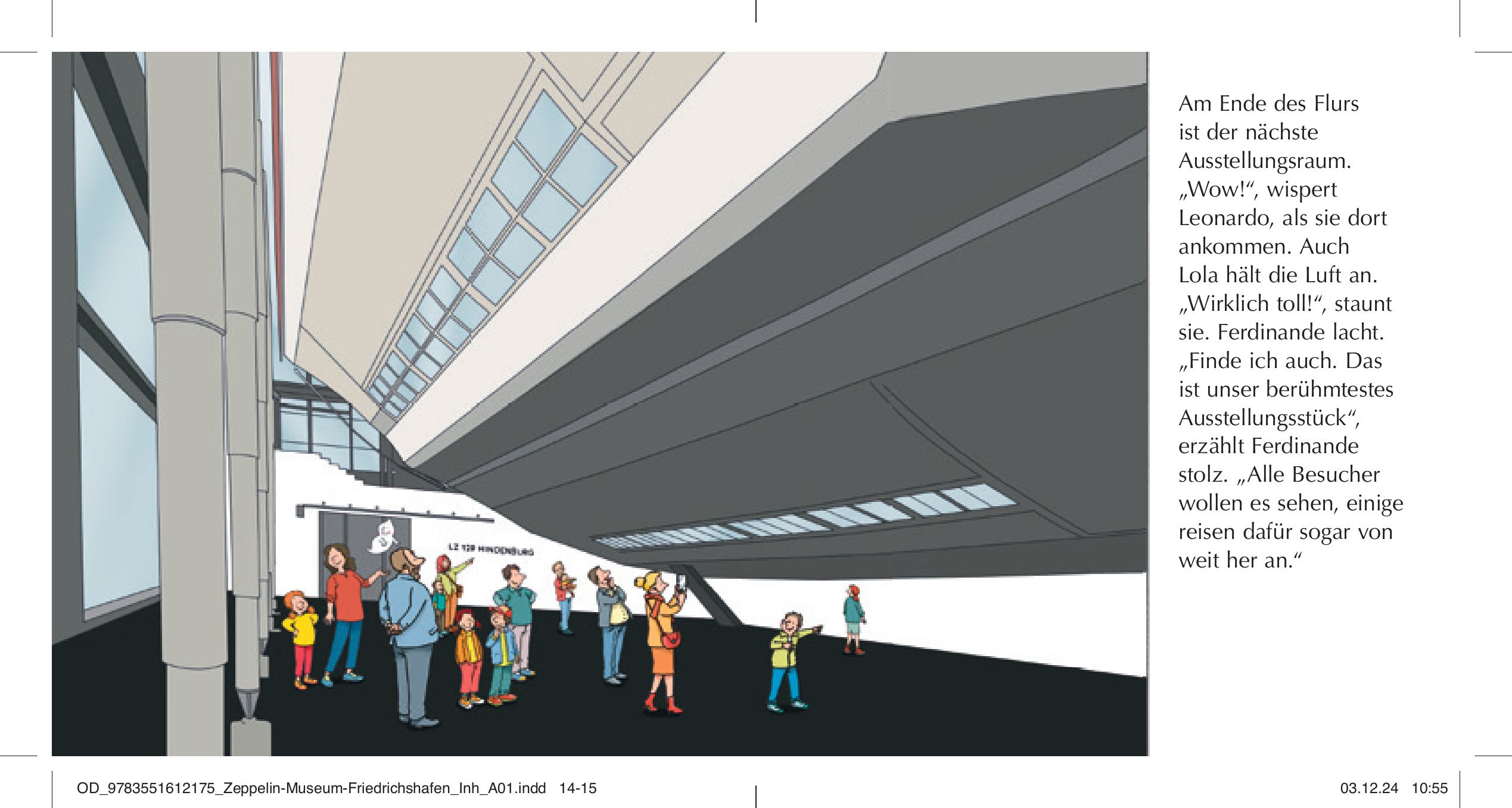 Pixi-Buch Lola und Leonardo im Zeppelin Museum