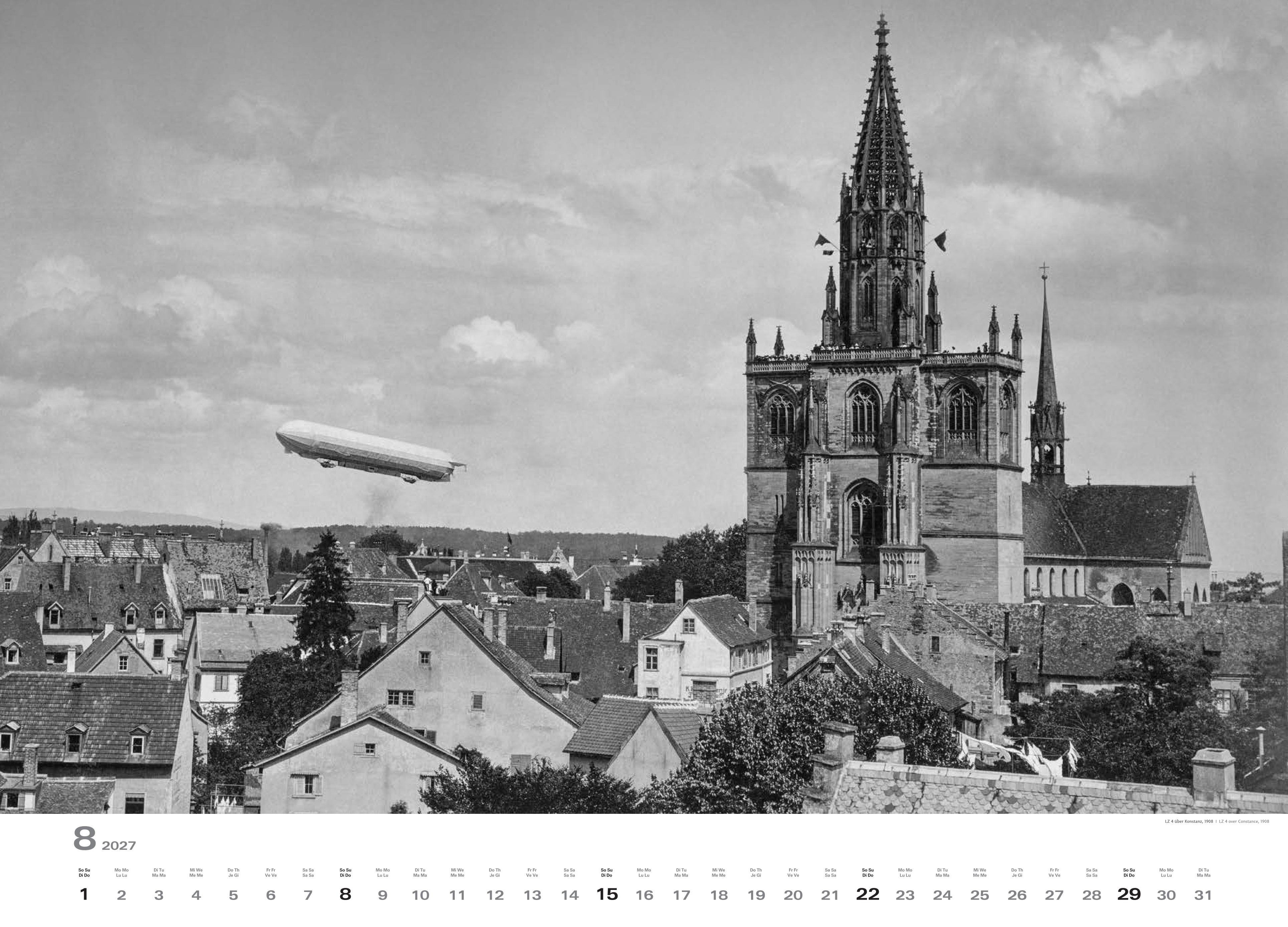 Zeppelin-Kalender 2027