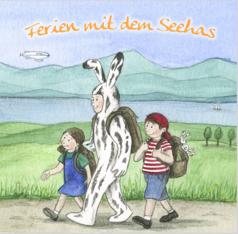 Der Seehas mit zwei Kindern