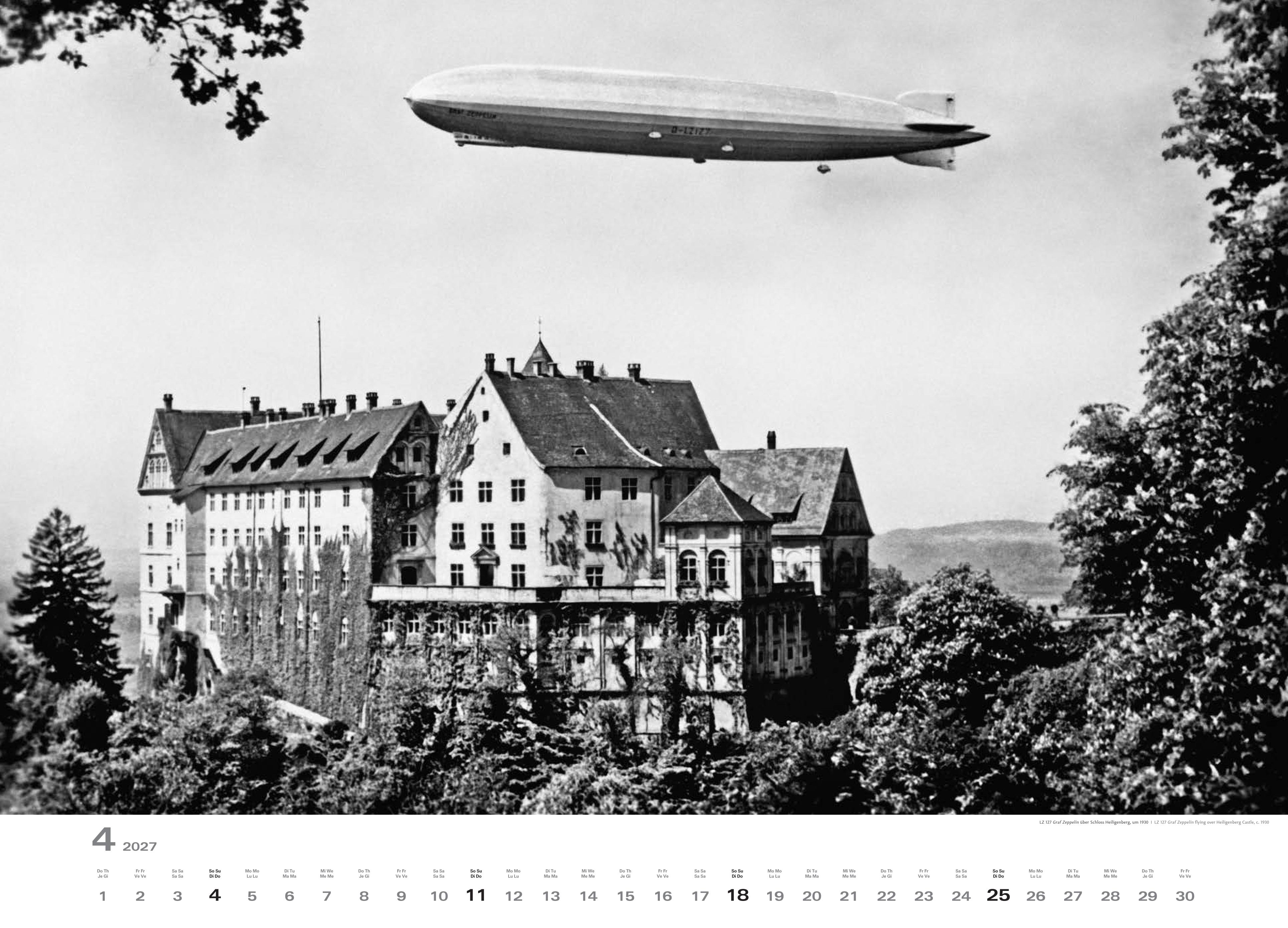 Zeppelin-Kalender 2027