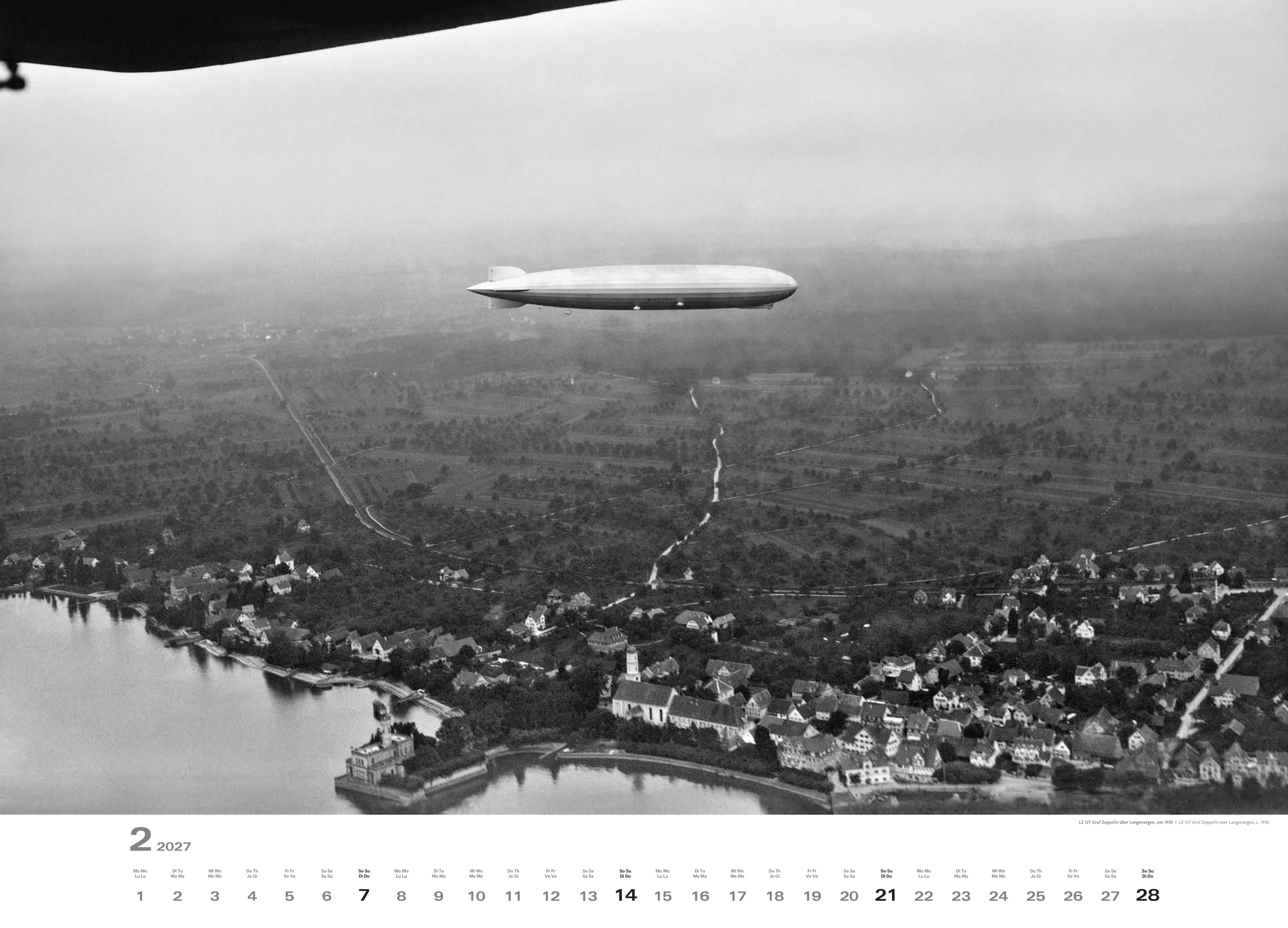 Zeppelin-Kalender 2027