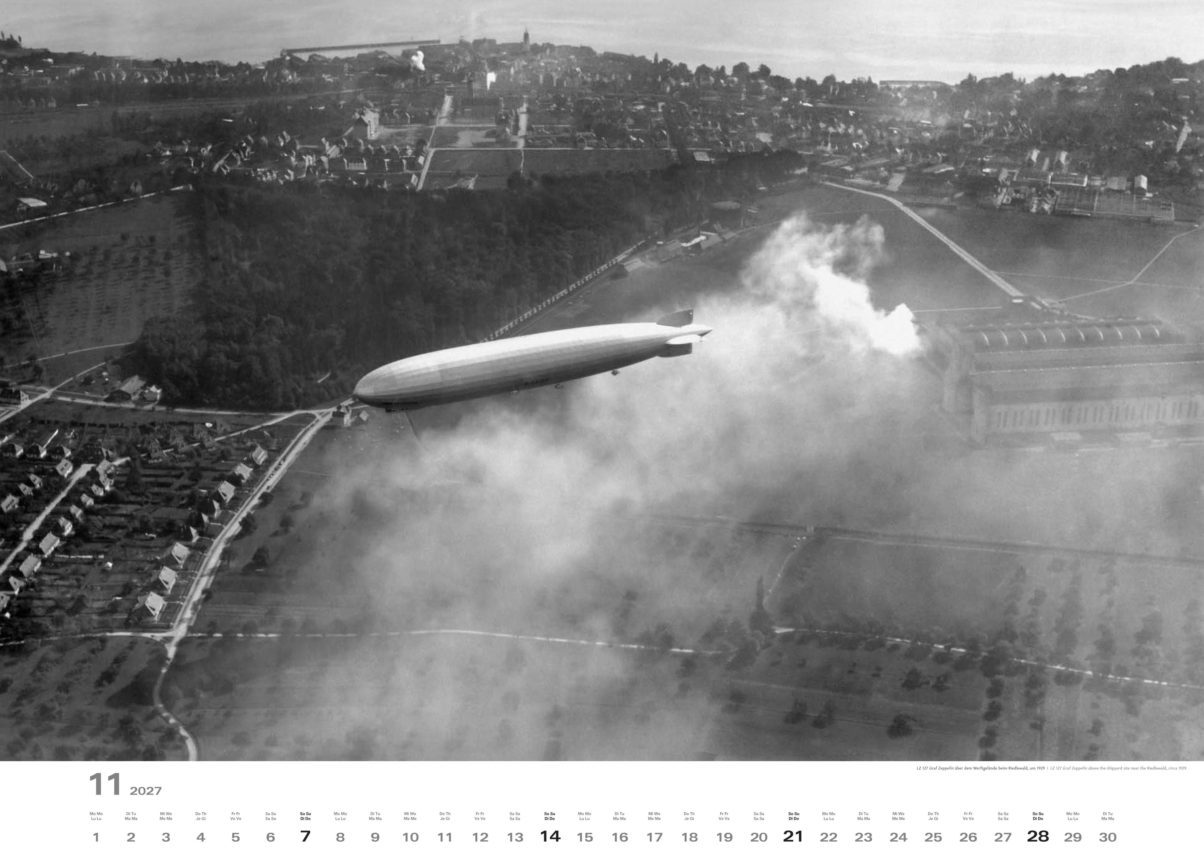 Zeppelin-Kalender 2027